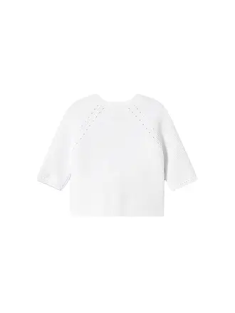 MAYORAL | Gilet en tricot pour bébé | weiss